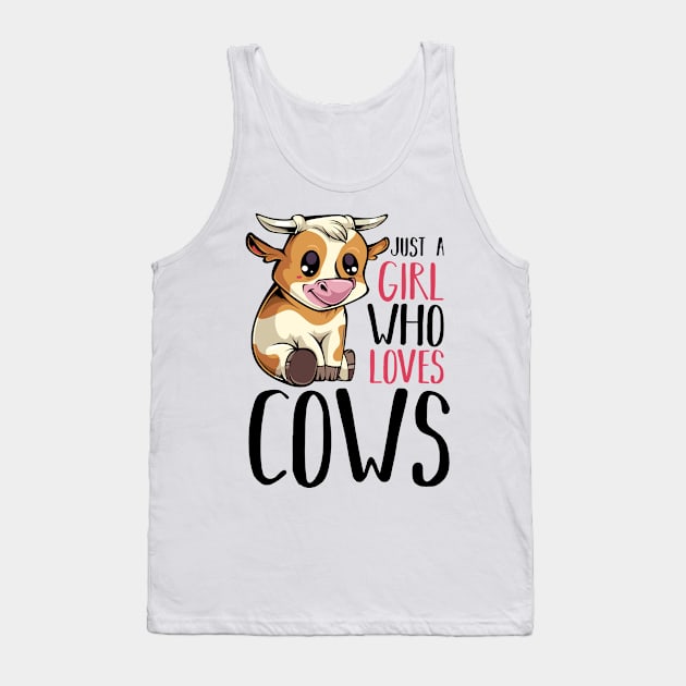 Cow Cattle Tank Top by Lumio Gifts